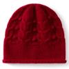 Autumn and Winter New% Cashmere Blend Thickened Twisted Flower Warm Knitted Yarn Hat