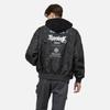 EVISU Jackets Men's Black Baseball Collar Moderate Pilot 2EAGNM3JK5196LFPN