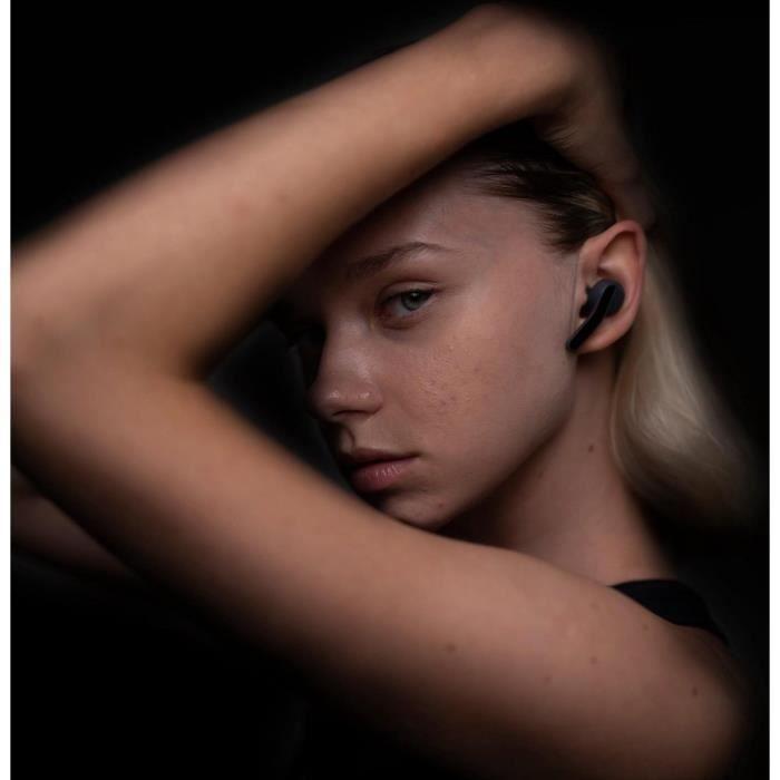 Écouteurs sans fil - ROLLING SQUARE - HYPHEN 2 - Rouge - Intra-auriculaire - Suppresseur de bruit actif