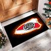 Red Dead Redemption Printed Flannel Area Rug Non Slip Soft Polyester Floor Carpet Indoor Decor Mat for Bedroom Living Room Sofa