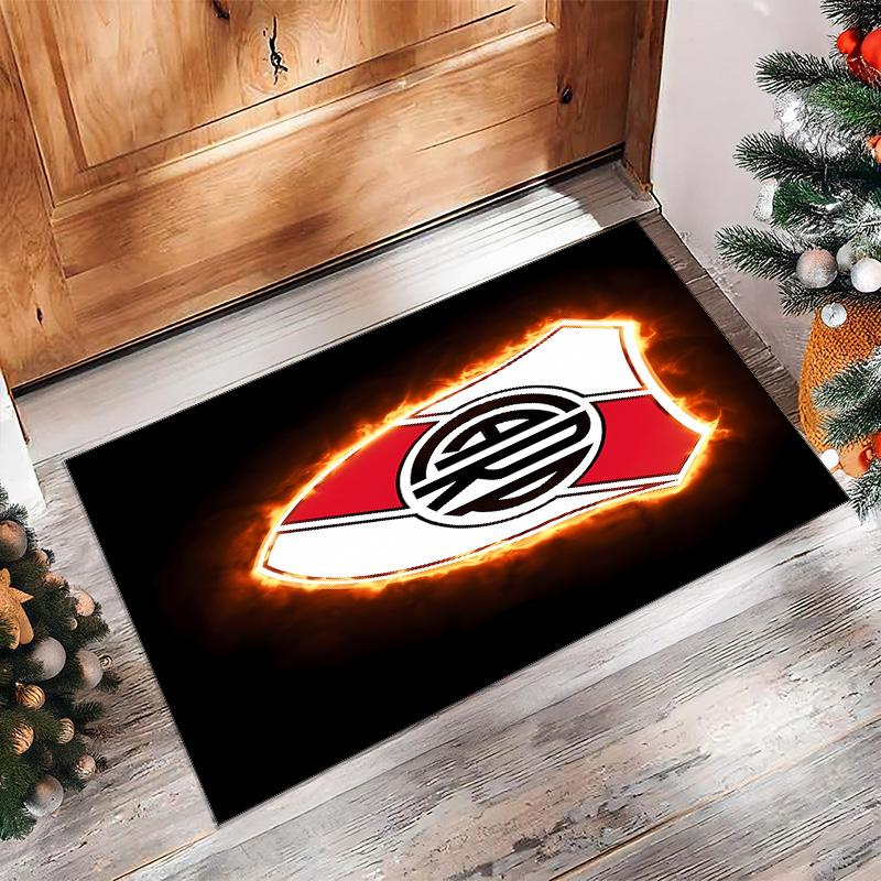 Red Dead Redemption Printed Flannel Area Rug Non Slip Soft Polyester Floor Carpet Indoor Decor Mat for Bedroom Living Room Sofa
