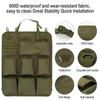 Car Seat Storage Organizer Seat Back Storage Bag Car Stowing Tidying Pocket Tactical Camo Hanging Bags Interior Accessories