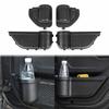 Plastic Drink Bracket Car Door Water Cup Holder Portable Car Pocket Front Door for Jeep Wrangler 2018-2020