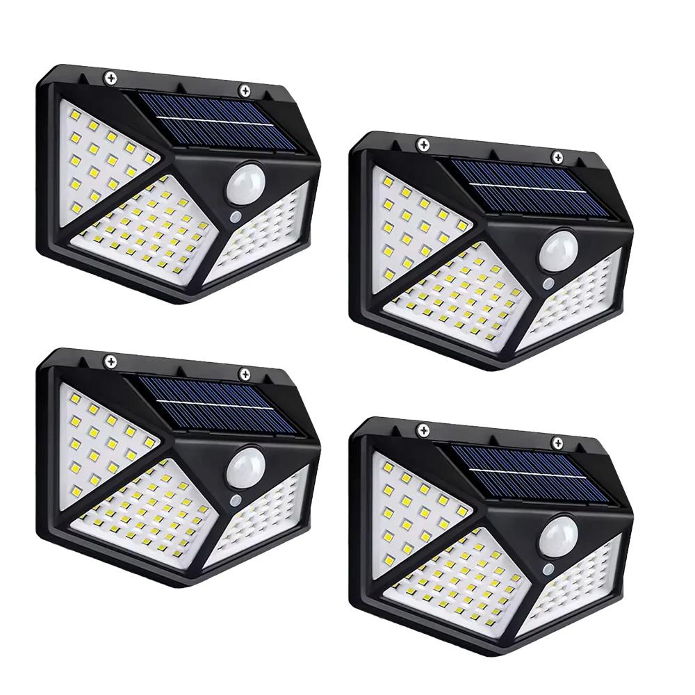 Multifunctional Solar Lamp Outdoor Garden Decoration Solar LED Light Waterproof Sunlight Powered Spotlight with Motion Sensor