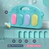 Nursery Baby Play Mat with Hanging Toys Kick And Play Piano Gym Mat with Music Lights Infants Crawling Activity Mat Early Education
