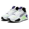 Puma Rs-X Geek Fabric Mesh Synthetic Leather Sports Comfort Low-Top Lifestyle Sneakers Unisex Sneakers White Purple Green 391174-05