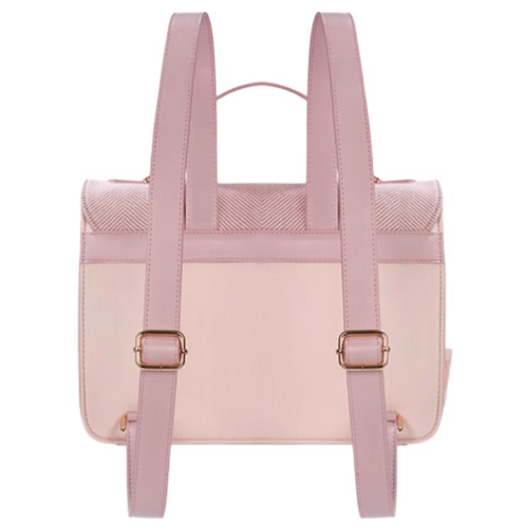 New Disney Reina Belle Polyester Backpack Women's Pink 400060476416