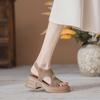 Muffin Platform Sandals Women's New Small People Increase Their Height and Wear Fashionable Beach Shoes Small Size