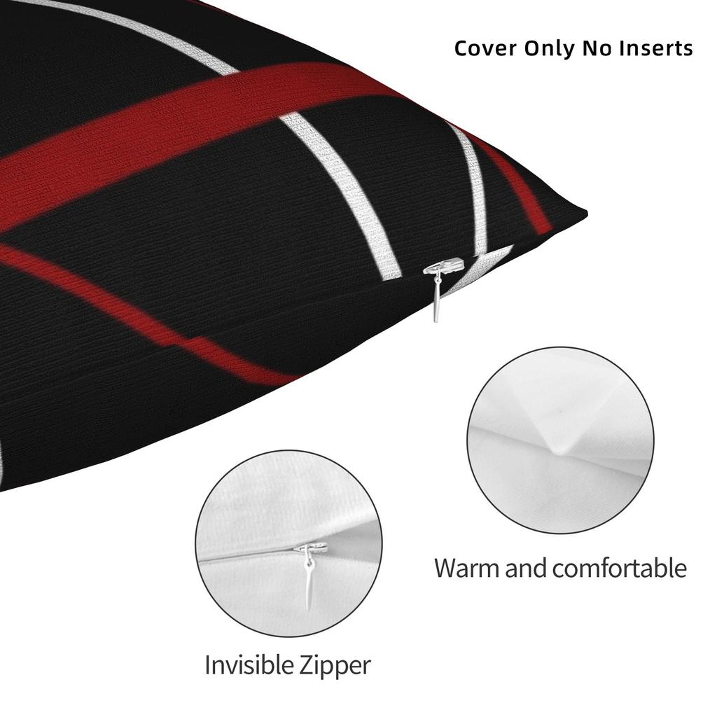 Black Soul Van Halen Pillow Case Soft Pillow Cover Cute Funny Cushion Cover For Chair Sofa Home Decor