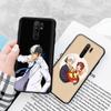 Black Case for Xiaomi Redmi 13C Note 9 iPhone XR 7 8 14 15 11 12 13 X XS Pro Max Samsung A25 S23 S24 FE Ultra Plus Lack Jack Anime