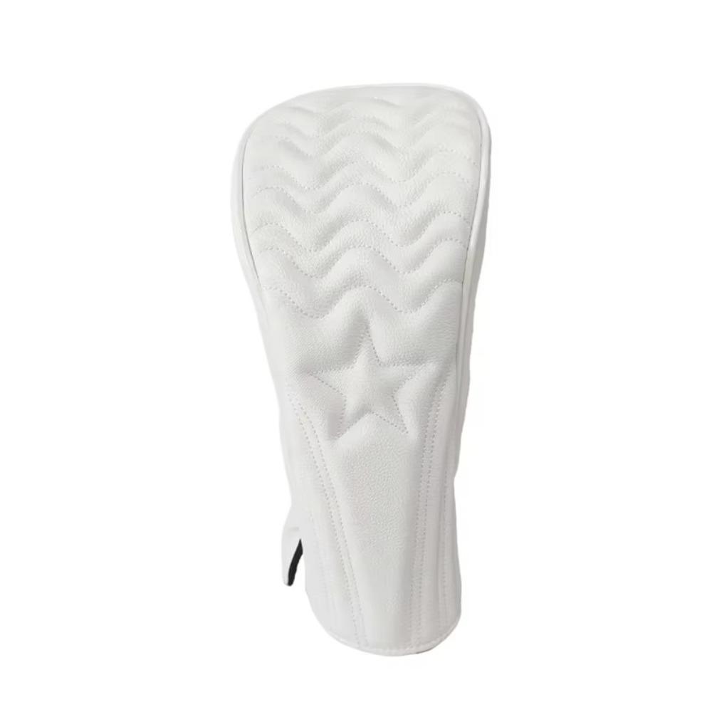 PU Leather Golf Headcover Waterproof Golf Club Protector Golf Wood Cover  Driver Fairway