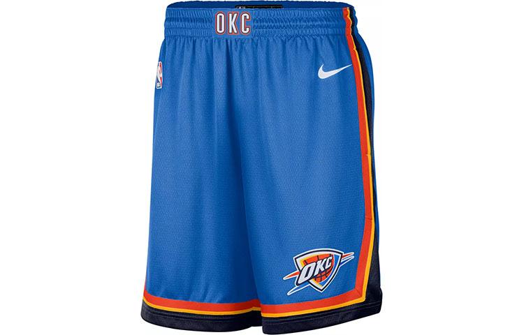 Nike Oklahoma City Thunder Icon Edition Men s Nike Nba Swingman Shorts AV4974-403 L