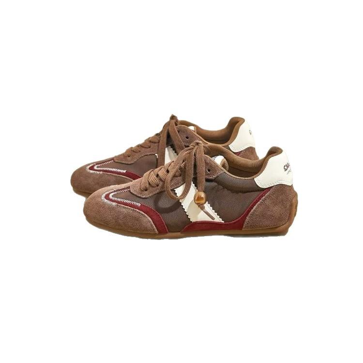 Keep version~ Height-increasing retro German training shoes women's 2025 new dune wind sports Forrest Gump shoes casual shoes