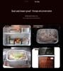 304 Stainless Steel Large Rectangular Food Storage Container for Kitchen and Refrigerator