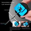 Aluminum Alloy Fishing Reel Repair Tool Set Including Bearing Extractors And Wrench For Easy Disassembly And Maintenance