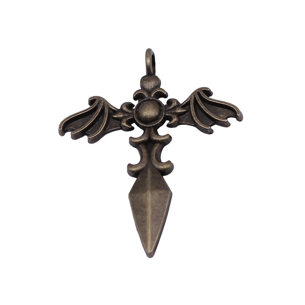 Feather Wing Charms Antique Alloy Pendants For Bohemian Jewelry Making