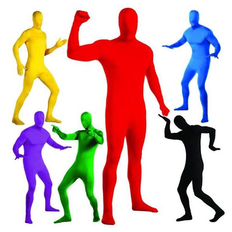 Skin Body Full Suit Catsuit Halloween Party Zentai Costumes Unisex Party Suit