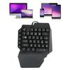 OneHanded Keyboard USB Wired for Gaming 7Color Backlight Computer Accessories 5V(F6 )