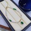 Mother's Day: Simple & Stylish White Pearl Necklace & Bracelet Set
