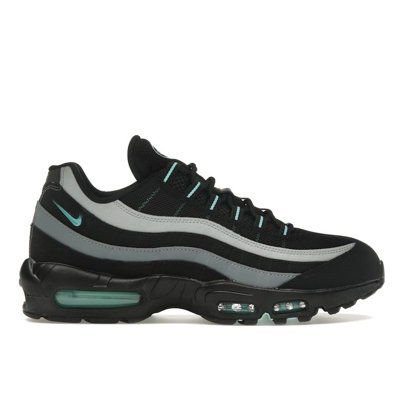 Nike Air Max 95 Black Aurora Green Unisex Sneakers Cool-Grey HV6062-001