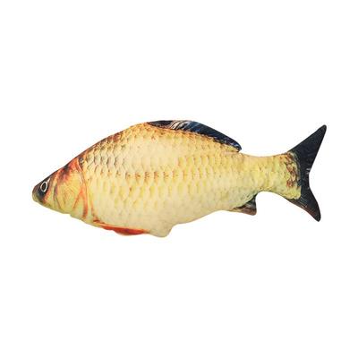 Fish Design Cat Toys Interactive Durable Cat Chew Toys Plush Pillow Kitten Toy For Indoor And Outdoor Pets Teeth Grinding Toys