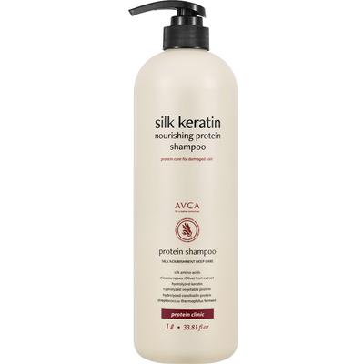 Abka Silk Keratin Nourishing Protein Shampoo, 1L, 1ea