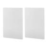 Clear Acrylic Sheet Transparent Plastic Panel Board for DIY Projects Signs Home Decor Photo Frame 2 Pieces