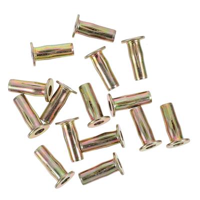 15 Pcs Blind Rivet Nut Repairing Fasteners Nuts Screw Useful Carbon Steel Assortment Kit