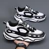 Men's Shoes 2024 New Breathable Casual Sports Shoes Fashion Trend Dad Shoes Lightweight Soft Sole Outdoor Men's Running Shoes