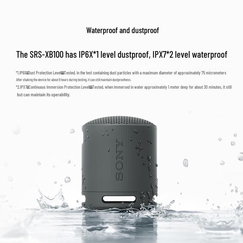 Sony SRS-XB100 Portable Bluetooth Speaker