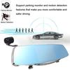 5inches HD 1080P LED Screen G-sensor Dual Lens G-sensor Rearview Mirror Vehicle DVR Night Vision 