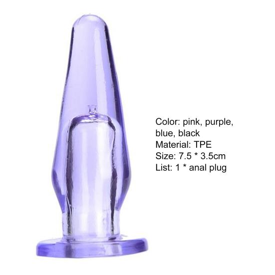 Anal Massager Funny Comfortable Handheld Large Butt Plug for Adult