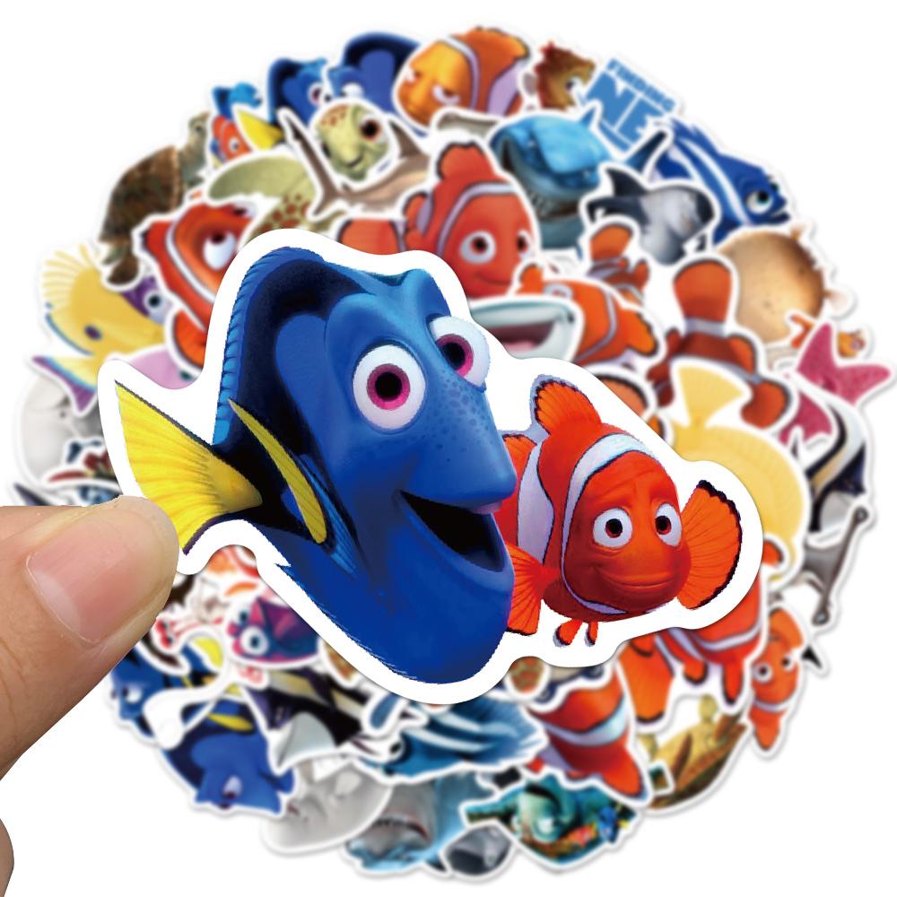 10/30/50 Pezzi Adesivi Carini Film Alla Ricerca di Nemo Pesce Pagliaccio Cartoni Animati Decalcomanie Diario Scrapbooking Fai da Te Bicicletta Ricompensa Adesivo Cartone Animato