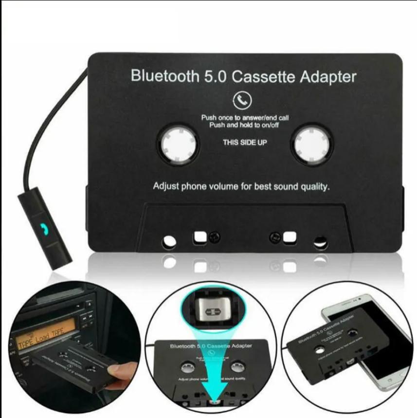 New Arrival for Bluetooth 5.0 Car Player Cassette Adapter MP3 Blank Audio Tapes Made of Durable Plastic