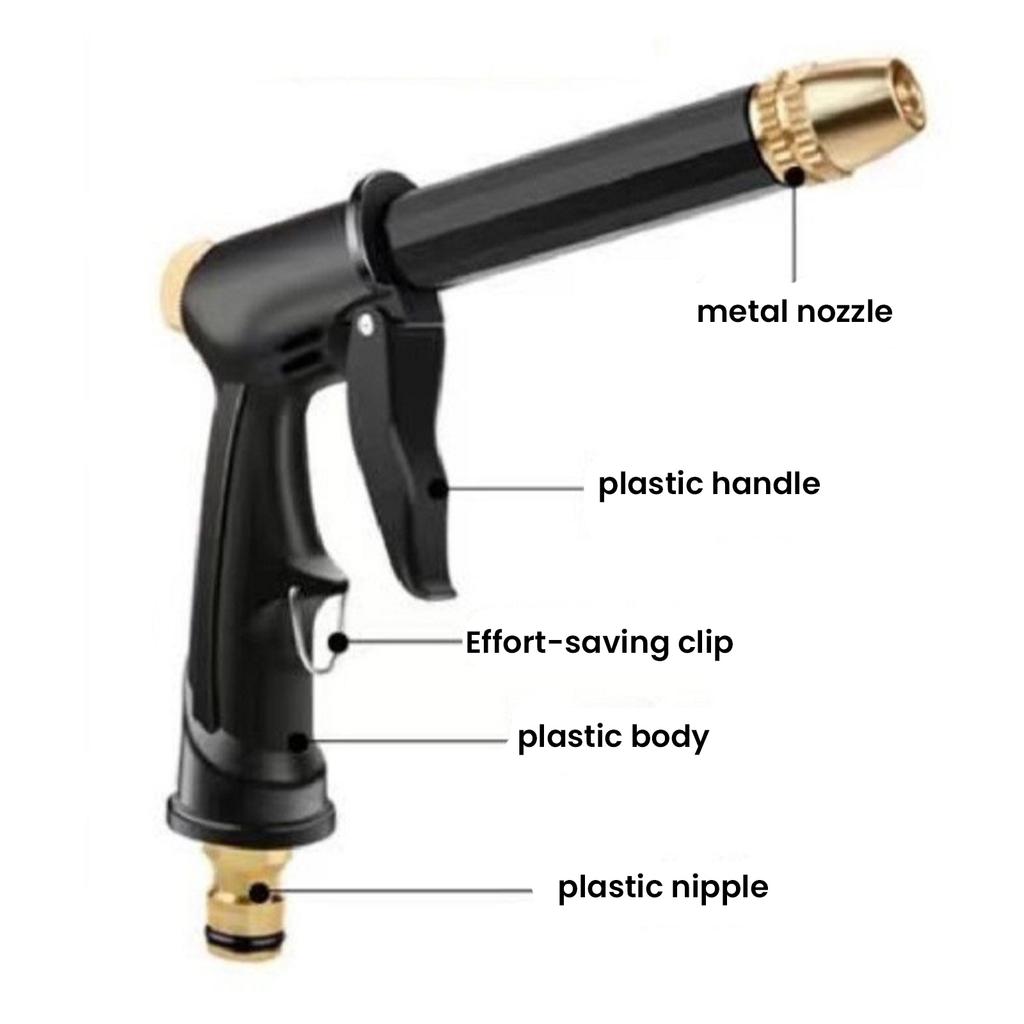New High Pressure Sprinkler Water Gun Car Washers Garden Lawn Watering Hose Nozzle Foam Lance Portable Automobiles Cleaning Tool
