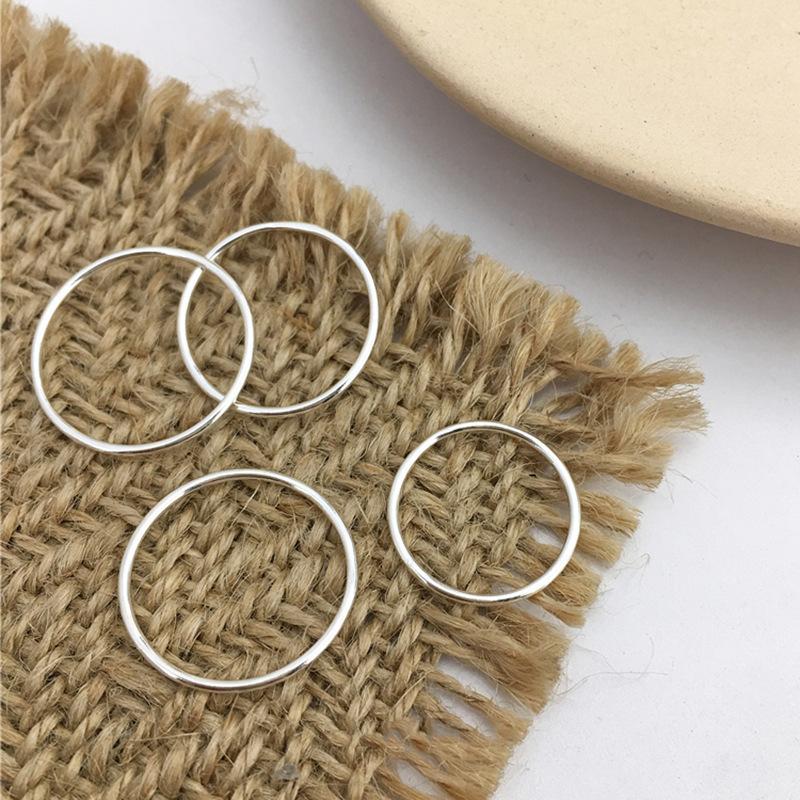 

Модное корейское кольцо в стиле Инс с регулируемым размером для женщин, с простым дизайном и ощущением высокого класса J3453 11