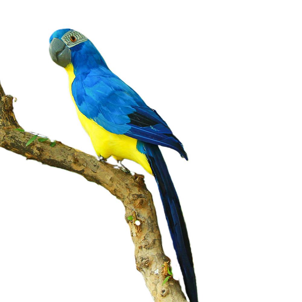 Artificial Parrot Shop Window Photography Christmas Party Simulation Fake