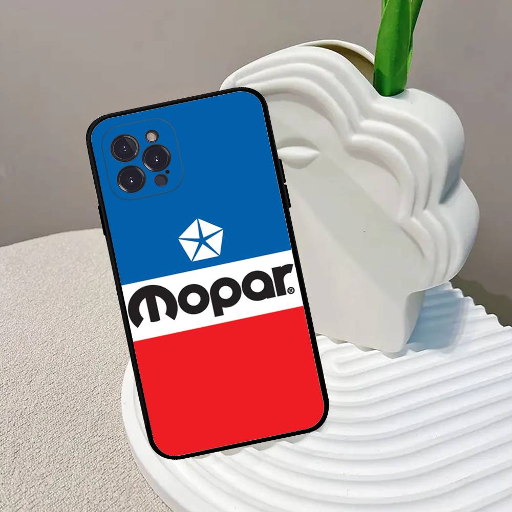 M-MOPAR For IPhone 17 16 15 14 13 12 11 Pro Max 13 17Air Shockproof Soft Phone Cases Coque