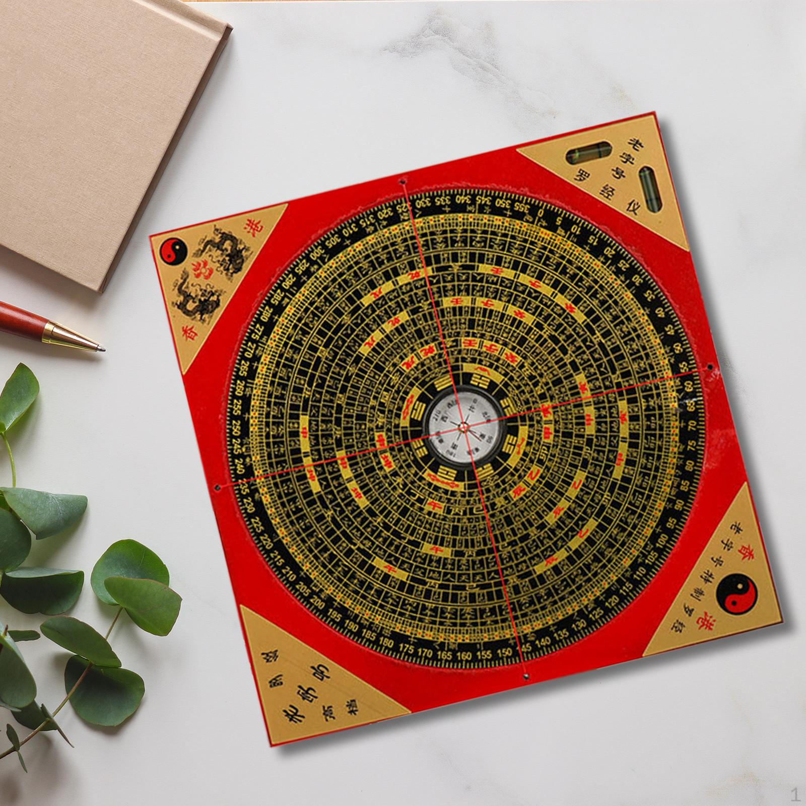 

Фэн-шуй компас древние китайские деревянные дома планирование профессиональный орнамент фигурки для 18.5cm