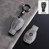 VFO1   For Mercedes-Benz TPU Car Key Cover E-Class/Class E300L/C260L/A200L Car Key Decorative Leather Pattern All-Pack Protective Case
