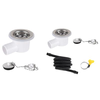 Sink Waste Drain Plug Hole Angle Fitting Easy To Install Premium for RV