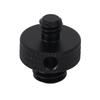 1 4 Inch To 3 8 Inch Male Threaded Screw Mount Adapter for Tripod Camera Cage Ball HeadBlack