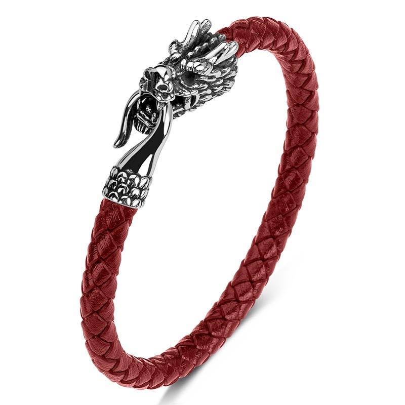 2026 Men's and Women's Delicate Dragon Steel Wire Bracelet, Totem Personality 6.0 Bracelet, Accessories