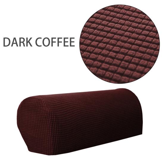2Pcs Furniture Sofa Armrest Cover Couch Chair Arm Case Mat Removable Protector