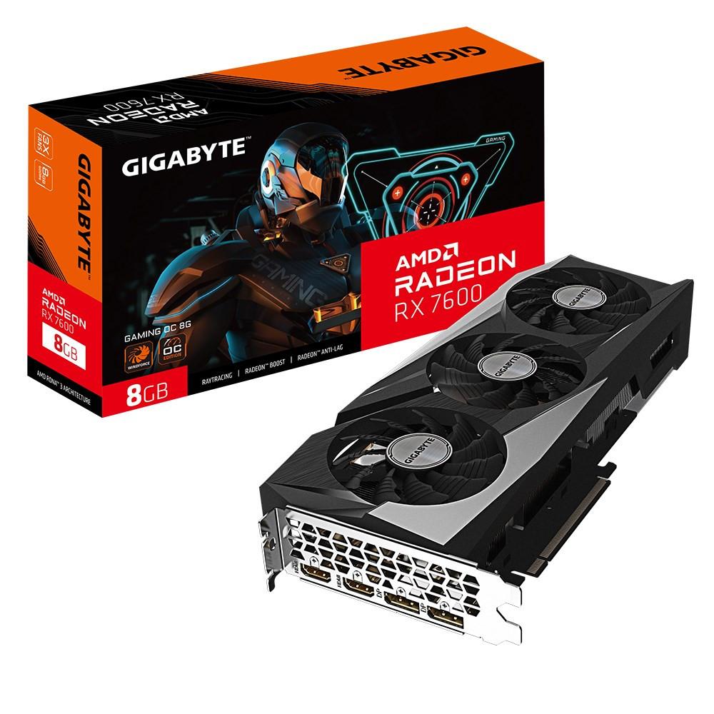 scheda grafica Gigabyte AMD Radeon RX 7600 Gam. OC 8GB