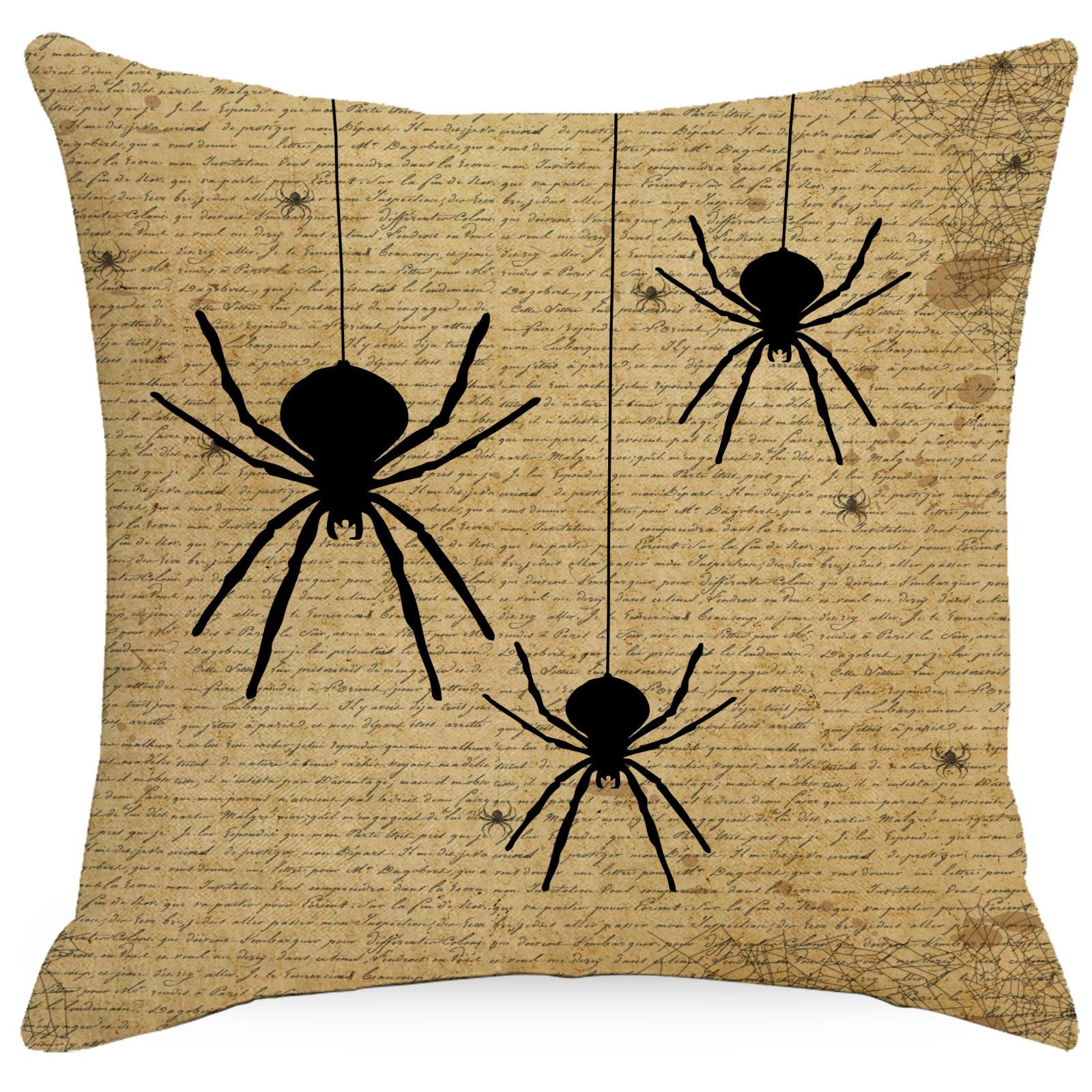 

New Halloween Pillow Case Living Room Bedroom Model Room Cushion Home Ornament Sofa Pillow Premium Durable Quality 45 * 45CM
