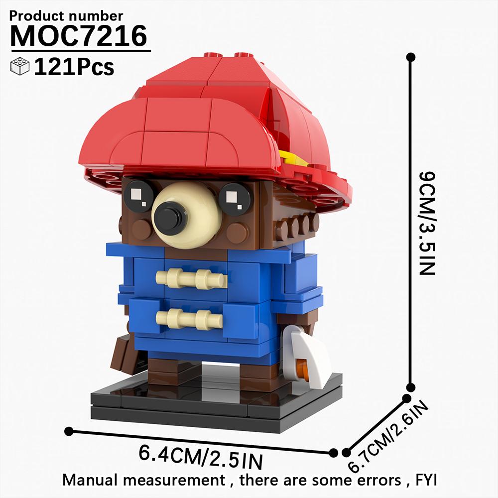MOOXI Animal Series MOC Brick Panda Tiger Cat BrickHeaded Ser Model Adultes Building Block Kids Education Toys For Children Gift