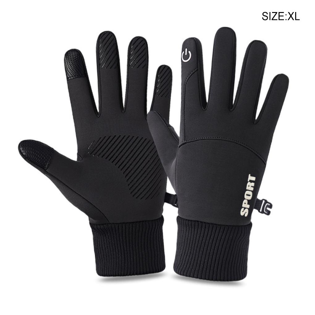 2pieces Warm Winter Cycling Gloves Screen Function For Men And Women Motorcyclist Gloves Cycle