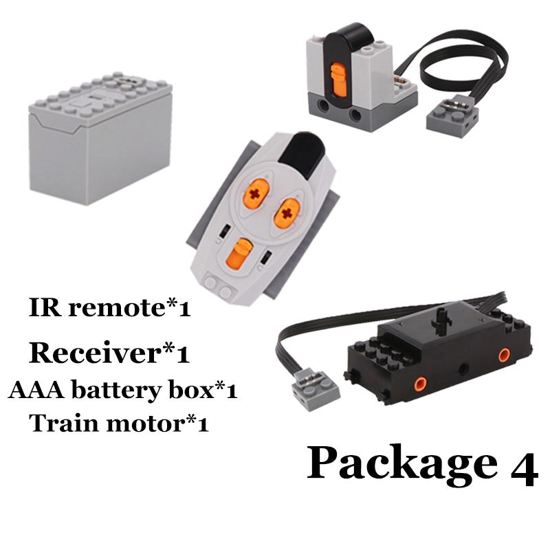 Power Functions Baustein Technische Motorteile Multi PF Werkzeug Kompatibel 8293 8883 Auto Zug M L XL Servomotor Steine Spielzeug