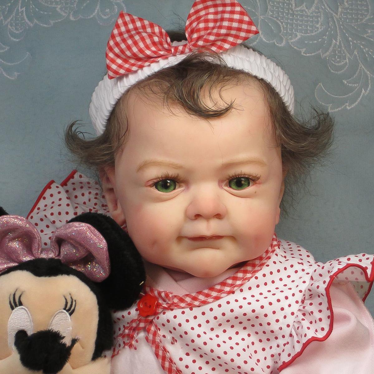 

KEIUMI DIY пустой комплект виниловой куклы 20 дюймов тканевое тело реалистичное возрожденное незаконченное смайлик часть куклы для мальчика или девочки